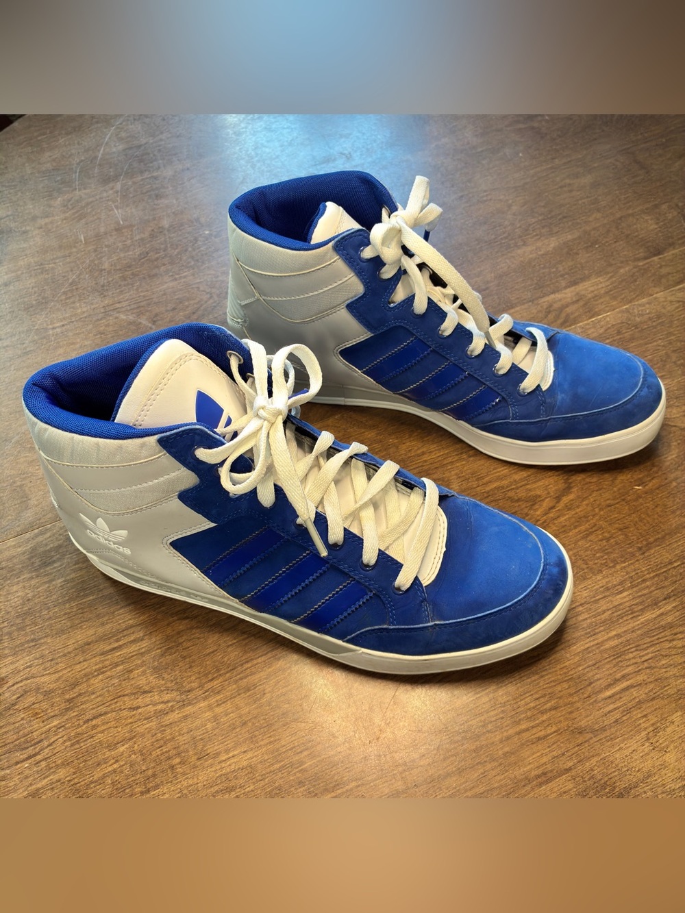 Adidas Irvington Mid G047634 Size 10.5 Blue Gray